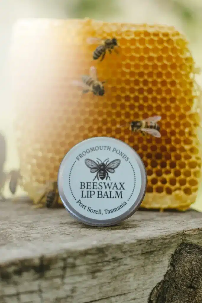 Natural Beeswax Lip Balm – Hand-Poured in Tasmania (12g Tin)