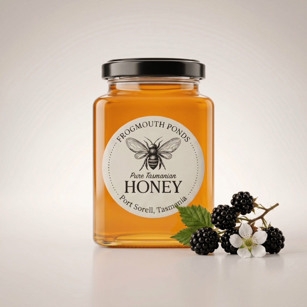 Raw Tasmanian Blackberry Honey – Light & Delicate
