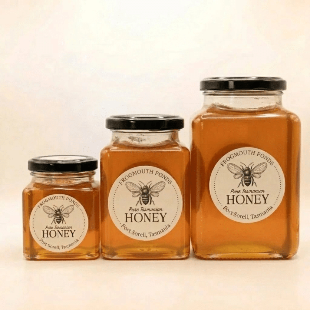 Pure Tasmanian Clover Honey – Mild, Creamy & Raw