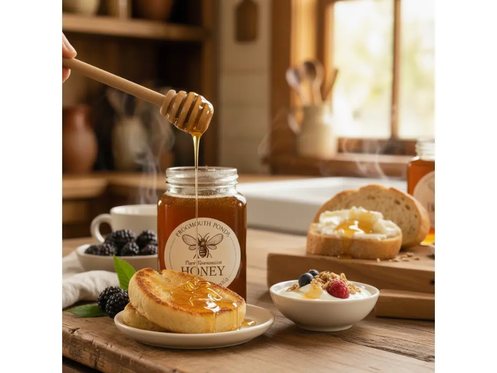 Raw Tasmanian Blackberry Honey – Light & Delicate