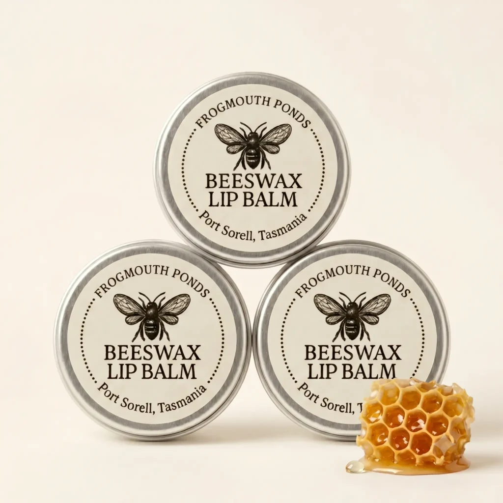Tasmanian Beeswax Lip Balm 3-Pack