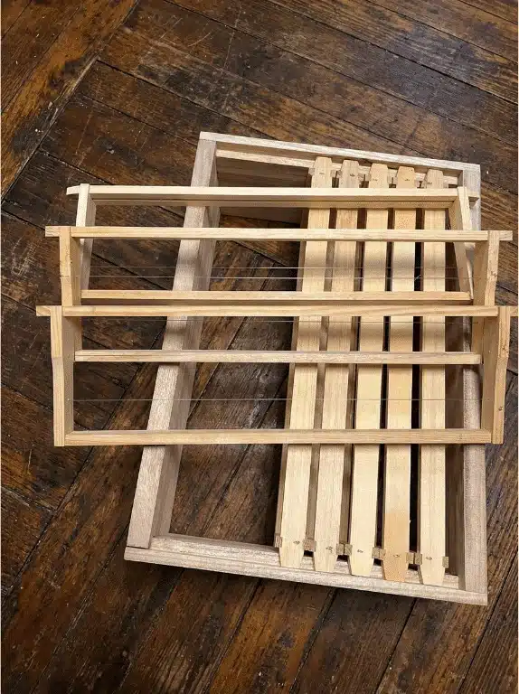 Hive Frame Ideal, Assembled and Wired
