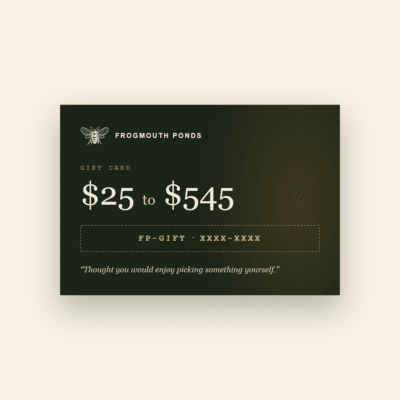 Frogmouth Ponds Gift Card