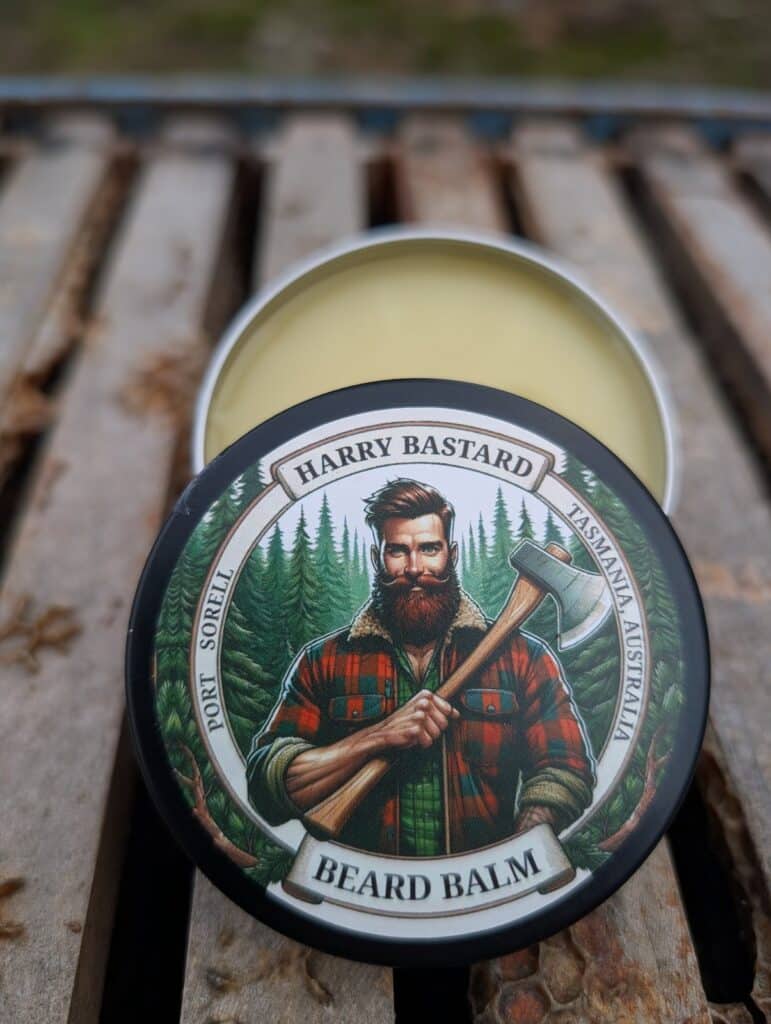 Harry Bastard Beard Balm - Tobacco Scented Beeswax Balm