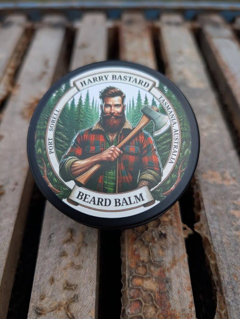 Harry Bastard Beard Balm – Tobacco Scented Beeswax Balm