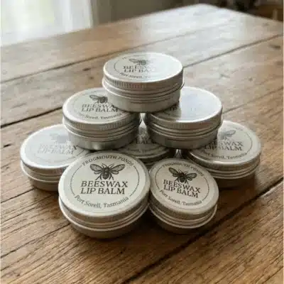 Natural Beeswax Lip Balm 10-Pack - Wholesale Refill (No Display Stand)